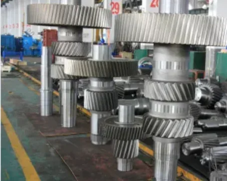 Lin Yao OEM casting idler gear wheel shaft main spur gear shaft