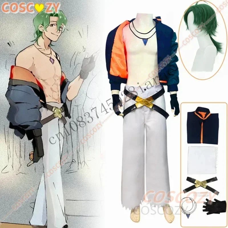 Anime SK8 The Infinity Joe/Kojirou Nanjou Cosplay Costume Full Sets Men Halloween Party Show Event Outfit XS-XXXL CMM501