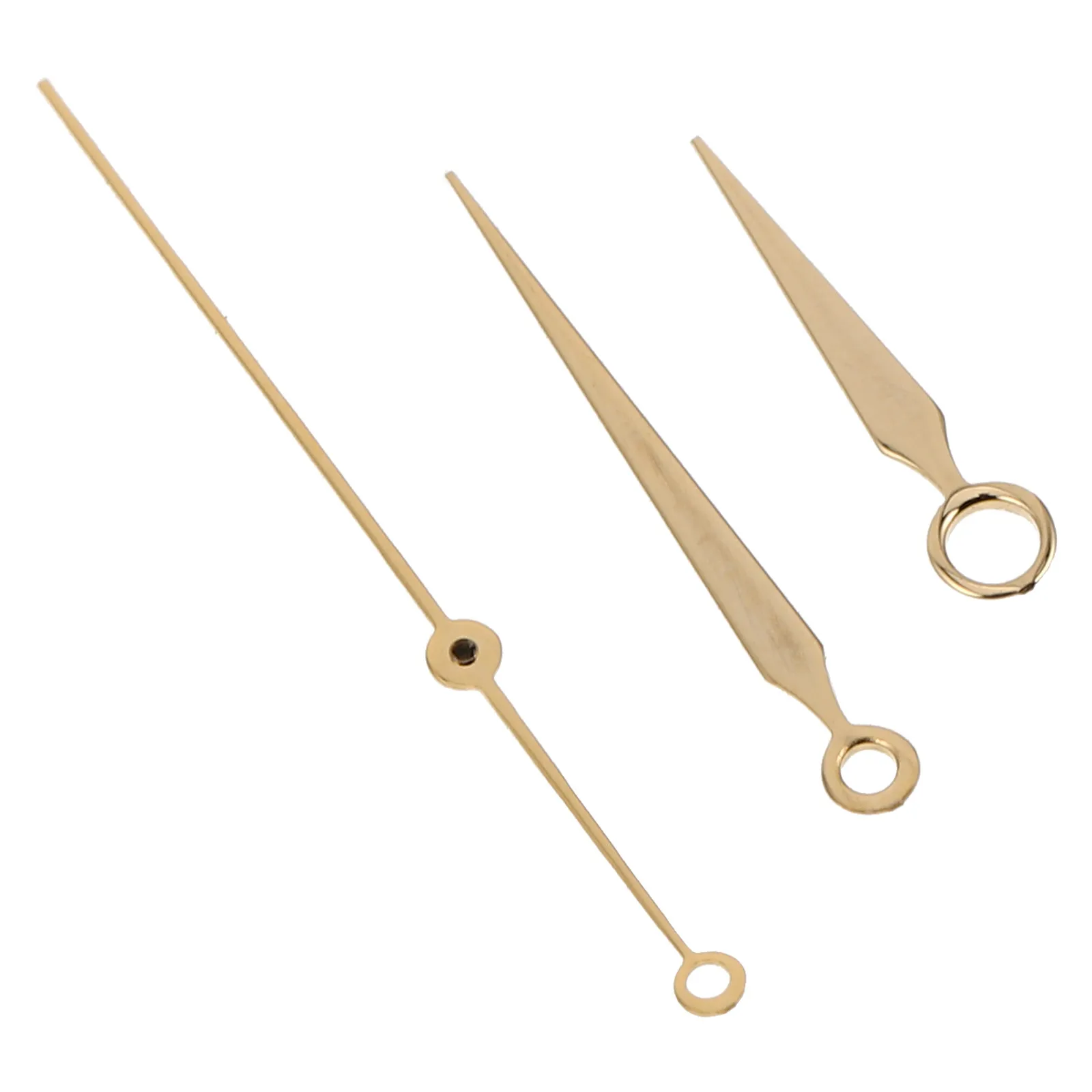 1Set Watch Hands Brass Spear Shape for 4R 7S Mechanical Movements Hour Minute Second Replacement Luminous Watch Pointer Set
