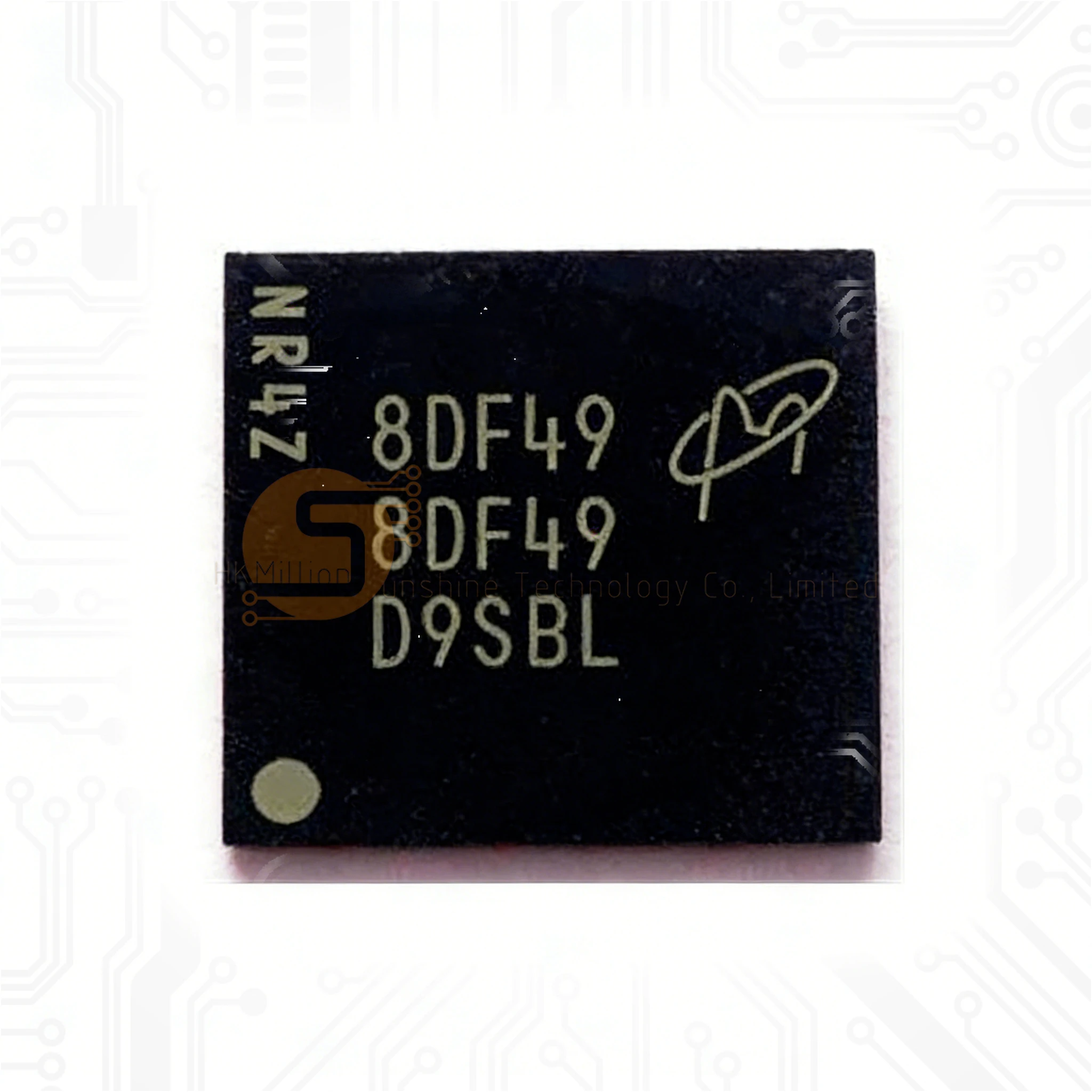 

5 шт. MT47H64M8SH-25E:H D9SBL DDR2 SDRAM чип 512 МБ 64Mx8 FBGA-60, микросхема памяти