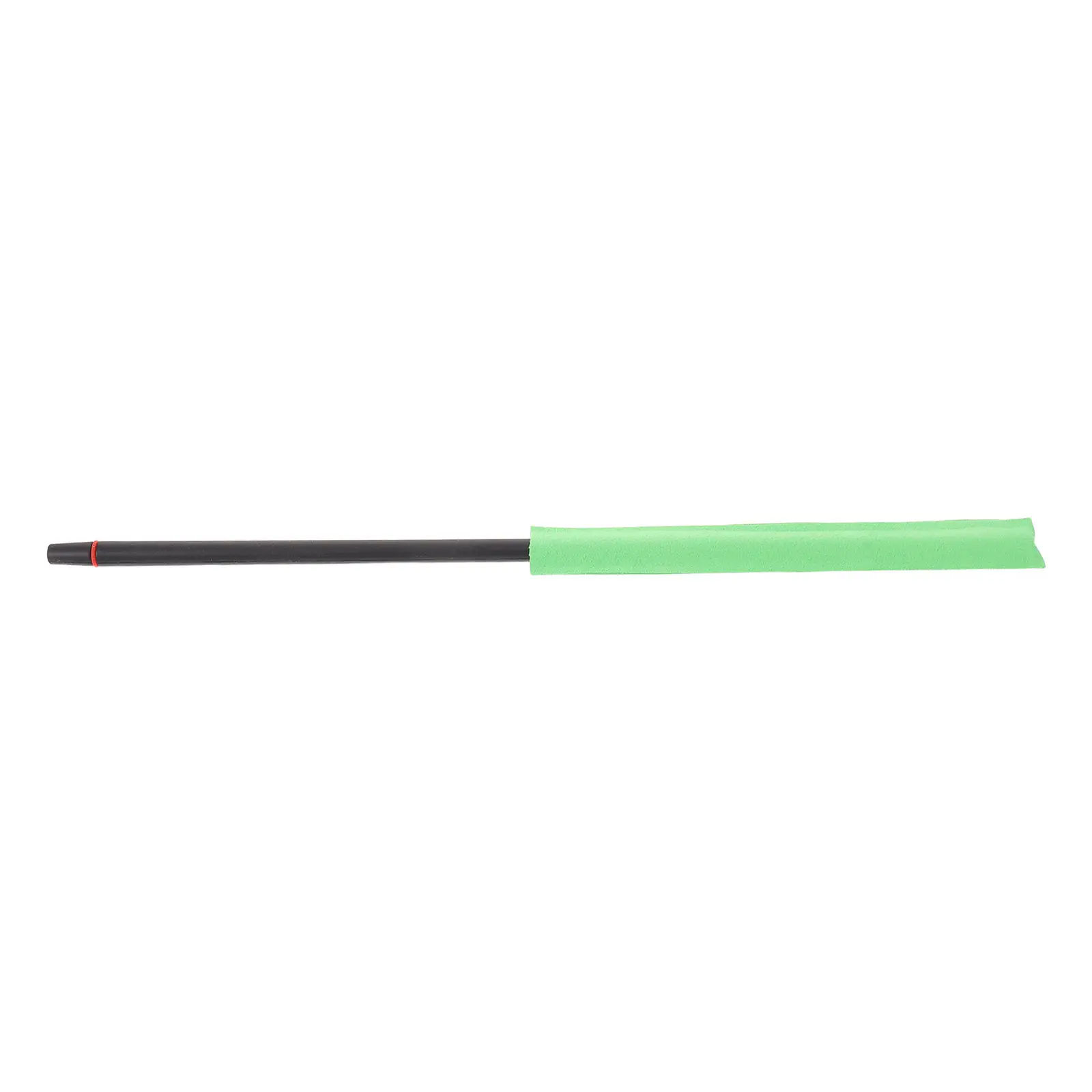 Flute Cleaning Rod Green Detachable Soft Silicone Microfiber Cloth Inner Care Tool for Instrument Cleaning Supplies