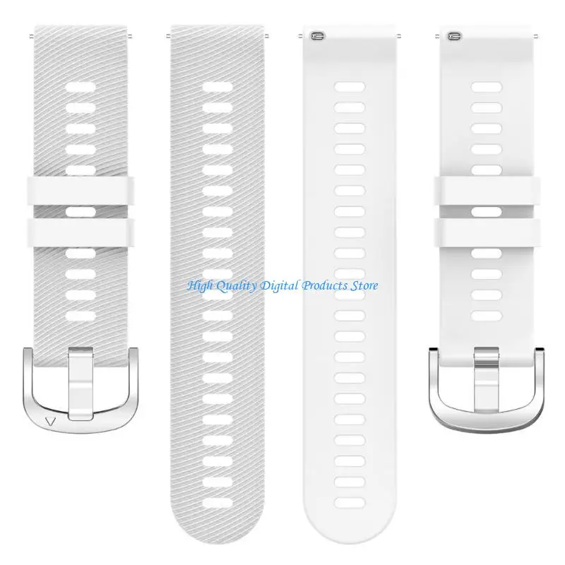 U2JE Silicone Wristband Belt for Forerunner 265/265S Anti-scratch Strap Loop-Bracelet