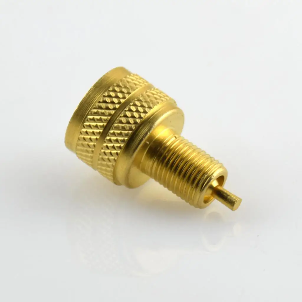 Tire Valve Stem Reducer Brass Construction Tire Accessories External Adapter for Tire Valve Extension