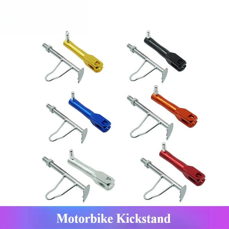 

Motorbike Tuning Accessories Single Side Support Off-set Ladder Small Foot Bracket Retractable Side Kickstand Side Stand