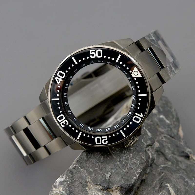 

King's Warrior Watch Case + Strap Applicable to NH35 and NH36 Japanese automatic movements Men's watch accessories 28.5MM Dial