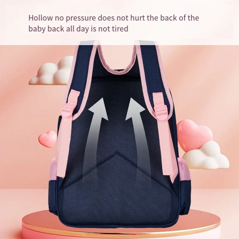 حقيبة ظهر جديدة للأطفال من كورومي بسعة كبيرة، حقيبة خفيفة مريحة قابلة للتنفس، حقيبة طالب من النايلون على شكل شخصية أنيمي #6