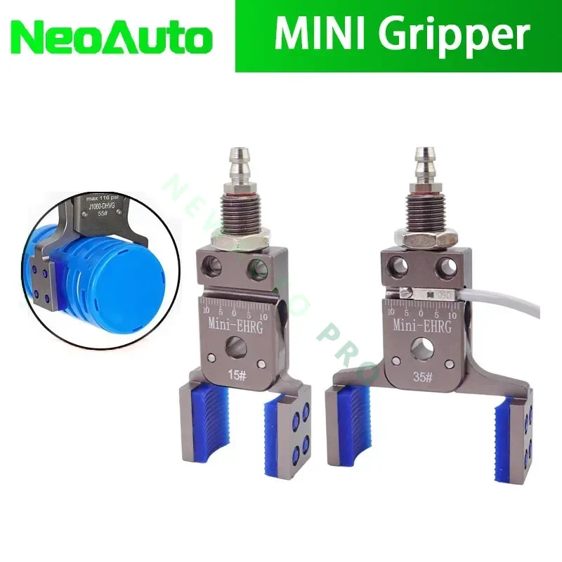 Advanced MINI Gripper Manipulator Fixture with Magnetic Induction Widening Antiskid for Injection Molding Pneumatic Clampers