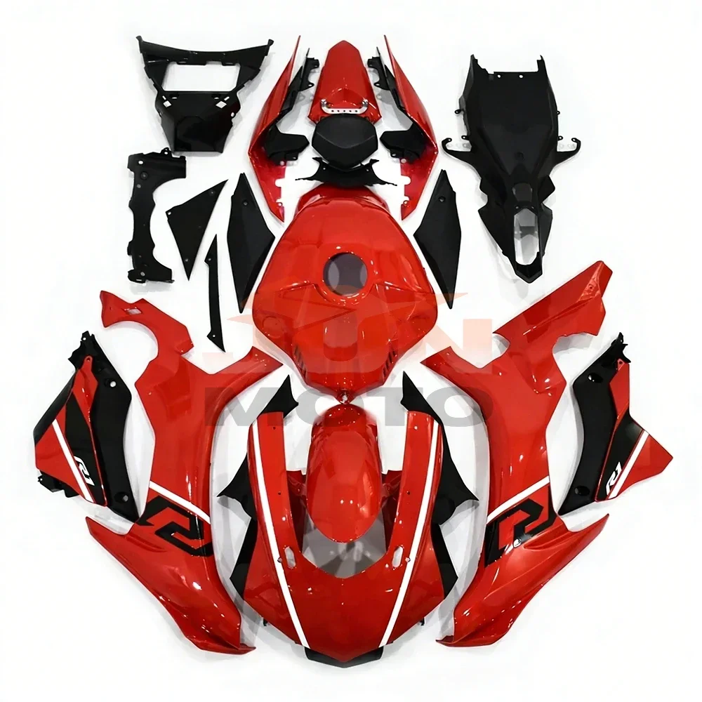 JUN Motorcycle Full Fairing Kit Fit For YZF-R1 R1 2015 2016 2017 2018 2019 15-19 Bright Printed Bodywork Cowling Custom