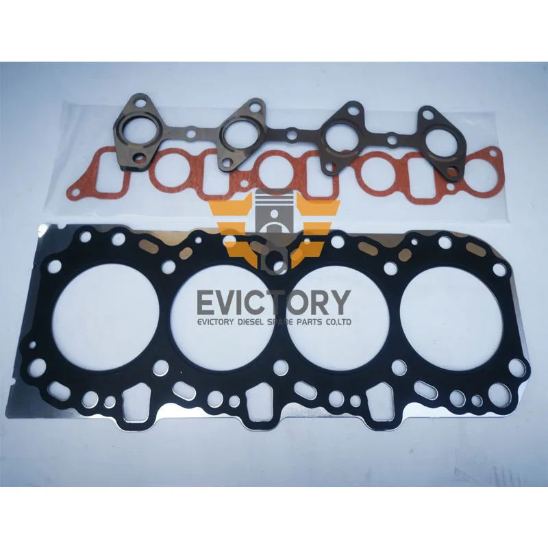 For TOYOTA 1KD engine Rebuild kit piston ring gasket bearing + valves+ guides