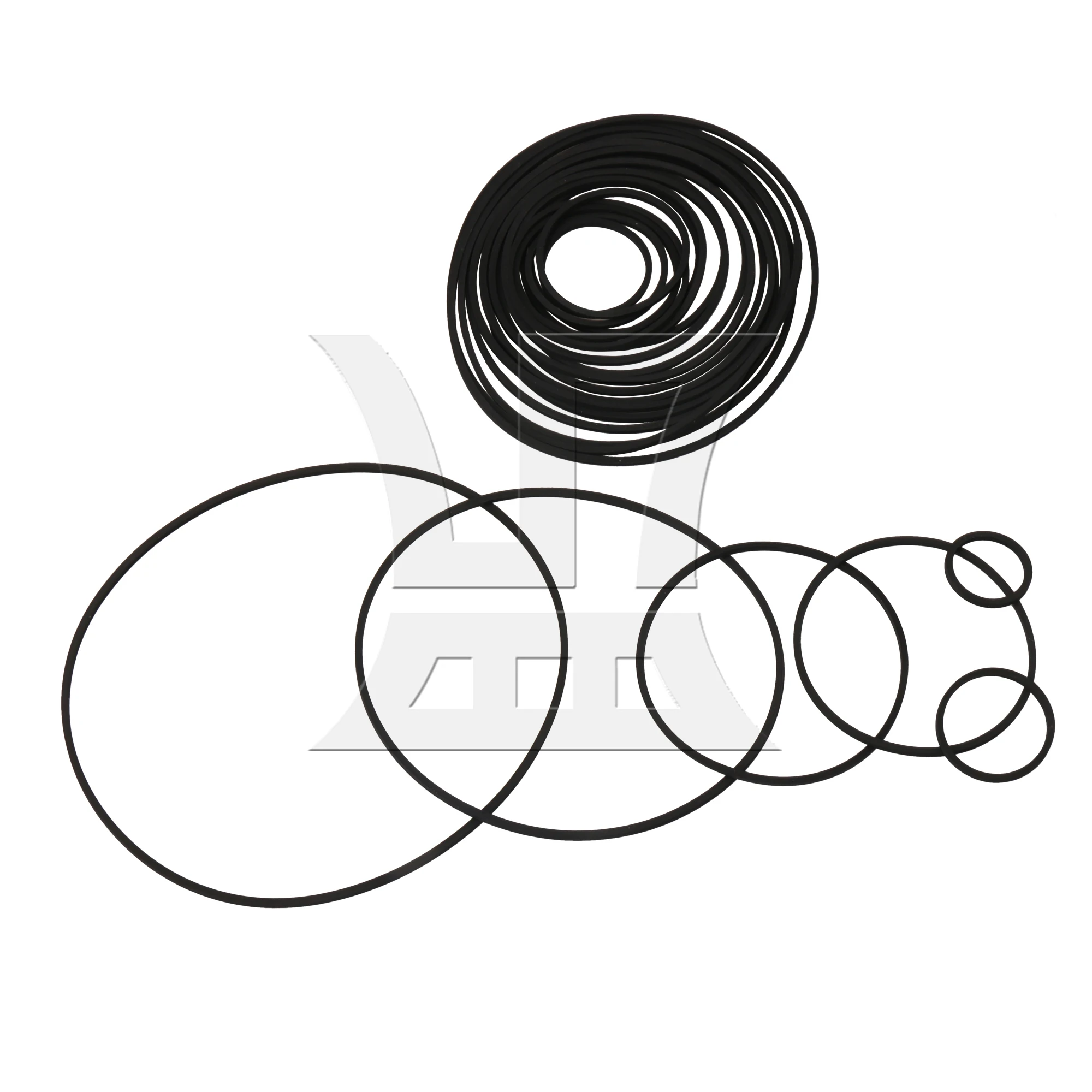 

Yibuy 160pcs Recorder Belt 1.5mm 25-170mm for Optical Drive Repeater
