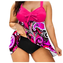 Women'S Large Size Printed Swimsuit Cherry Conservative Underwire Swimsuit Tops For Women Large Bust Womens Swimsuit Bottoms