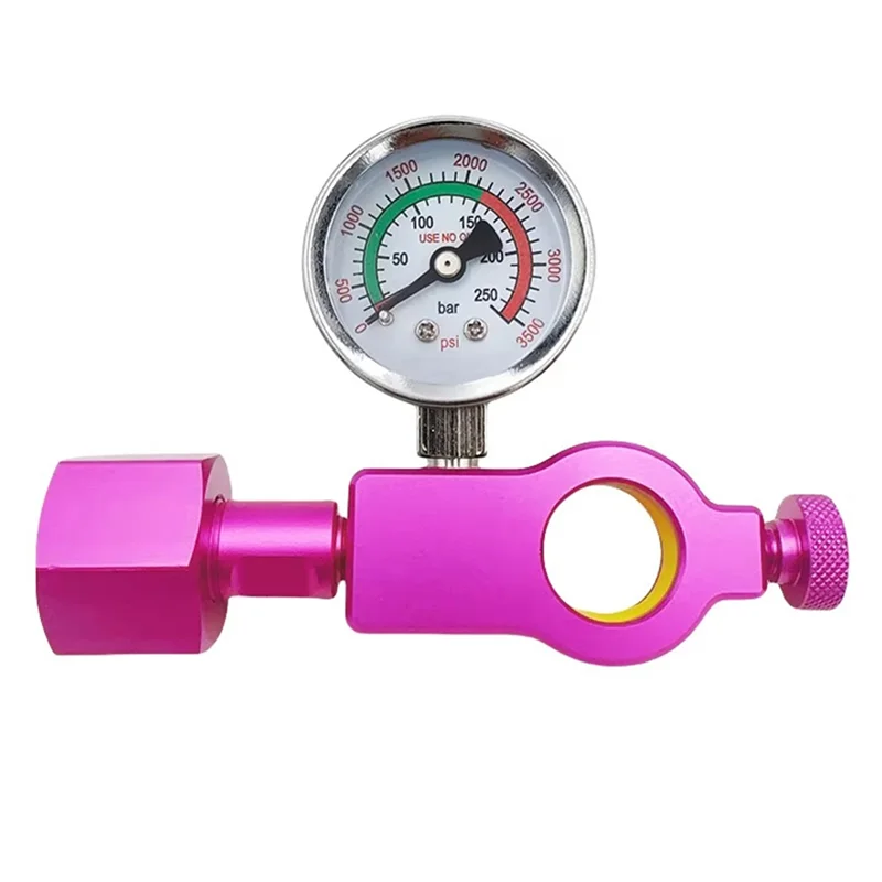 Adaptador de estación de llenado de recarga de cilindro AA81-Co2 para cilindro de Co2 de conexión rápida rosa Sodastream (Terra DUO Art)