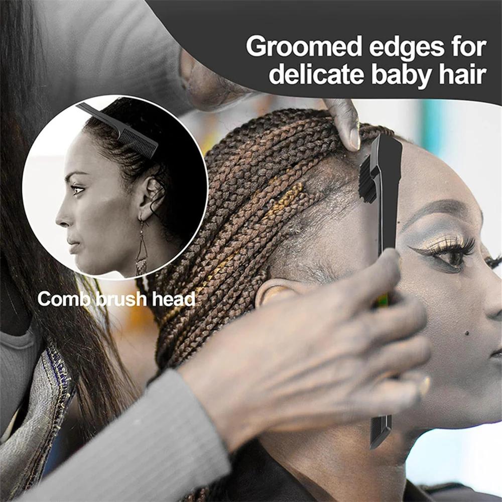 3 pièces/1 ensemble de brosses à cheveux lisses pour le dos, brosse à cheveux en poils, peigne taquin pour femmes