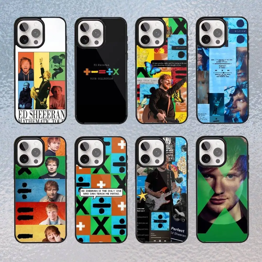 

Singer E-Ed S-Sheeran Phone Case For iPhone17,16,15,14,13,12,11 Plus,Pro Max Magnetic Magsafe Wireless Charging