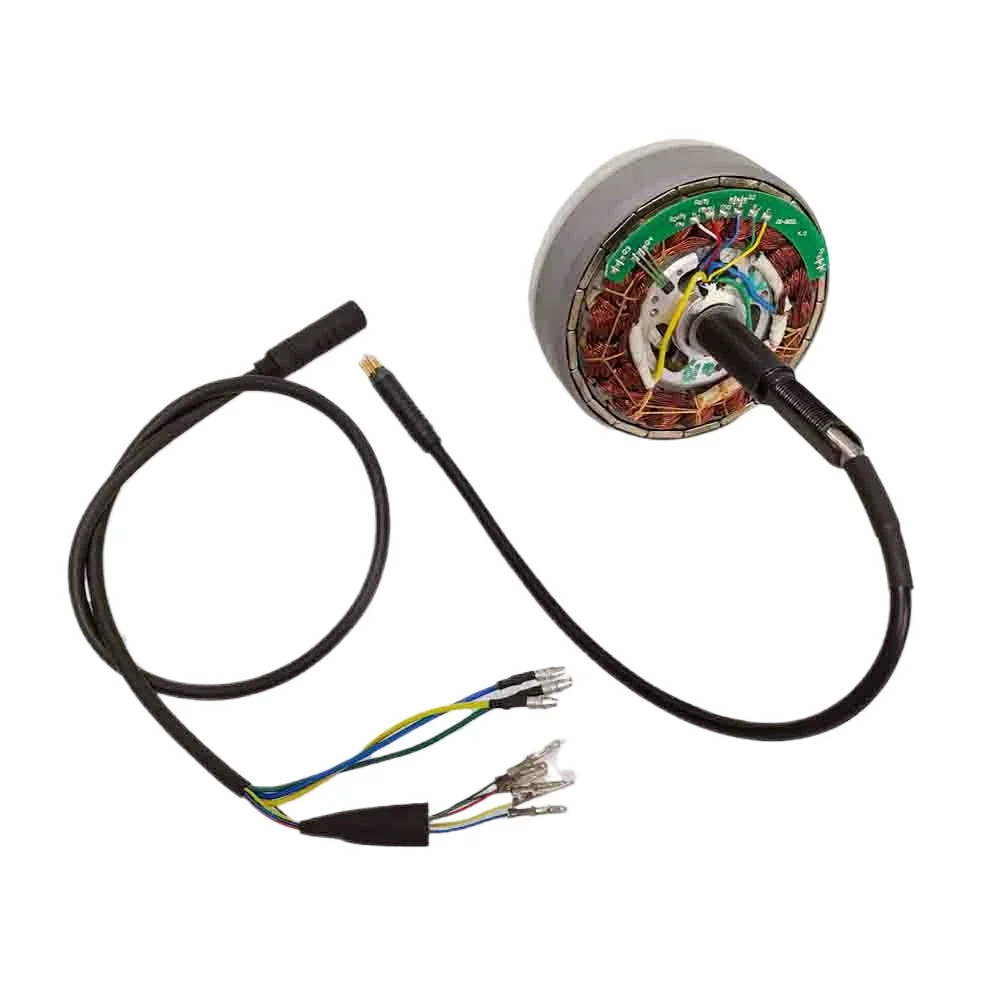 135mm open-type 36V 48V 52V 250W 350W 500W rear gear motor center magnetic core stator for electric bicycles