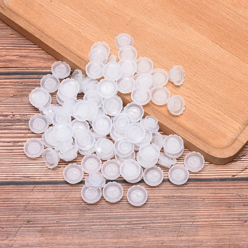 [MP] 50/100 قطعة رمش تطعيم رمش زهر كوب الشمس المزهرة حامل الغراء الدائري