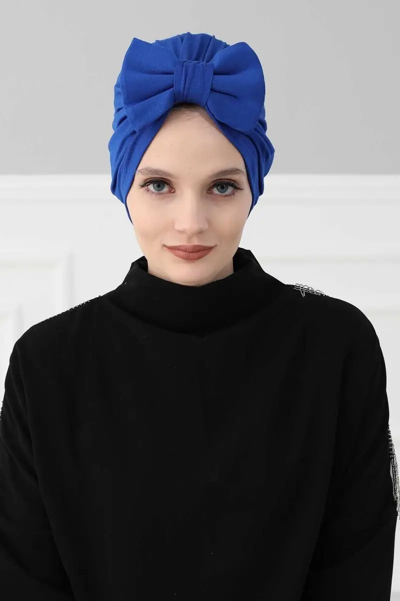 Motyl czesane kości Saks niebieski