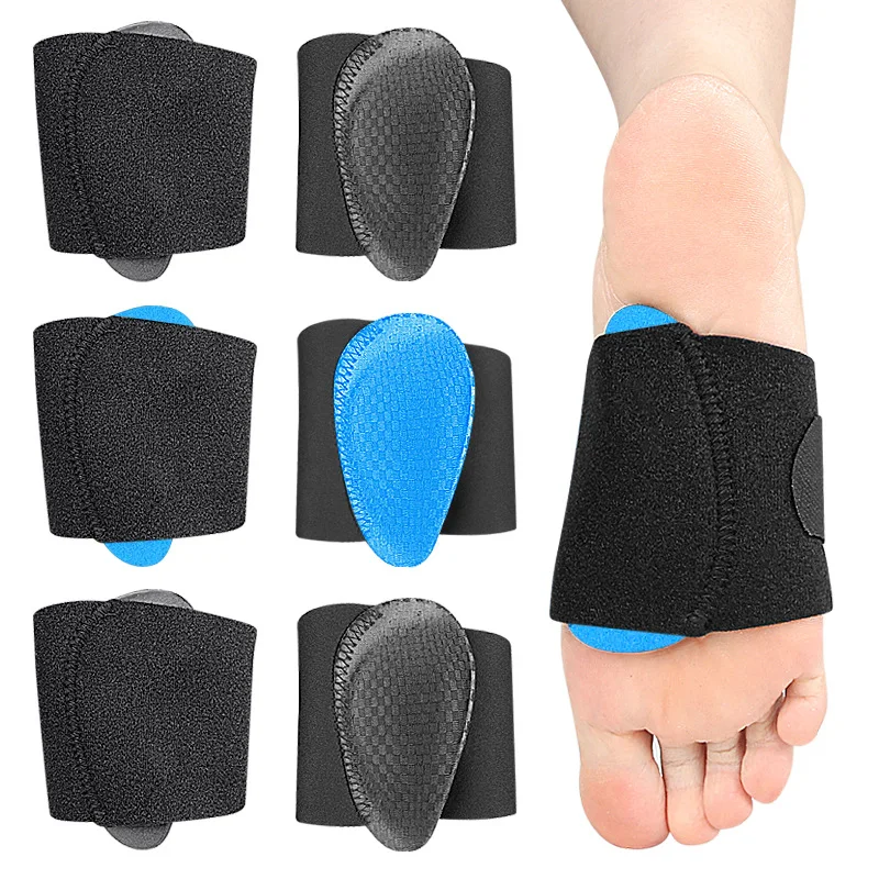 Foot Drop Pad Adjustable Flat Foot Inner And Outer Figure-eight Foot Protection Pad Elastic Sponge Sole Half Pad