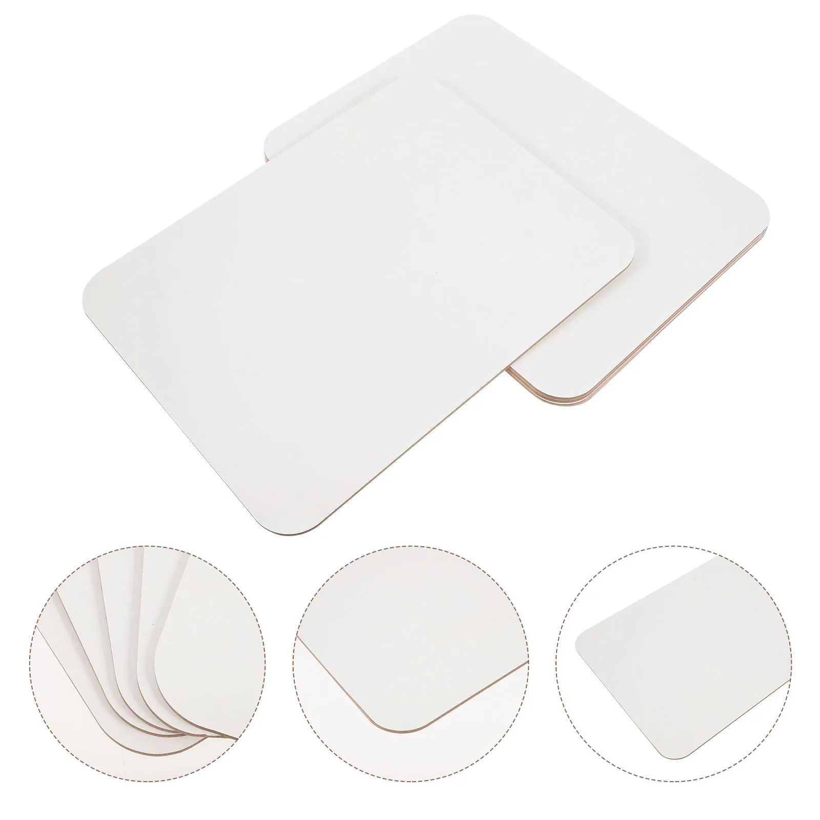 Double-Sided Dry Erase Board Reusable Memo Whiteboard Smooth Writing Multi-Function Note Desk Panel for Office Student Teacher