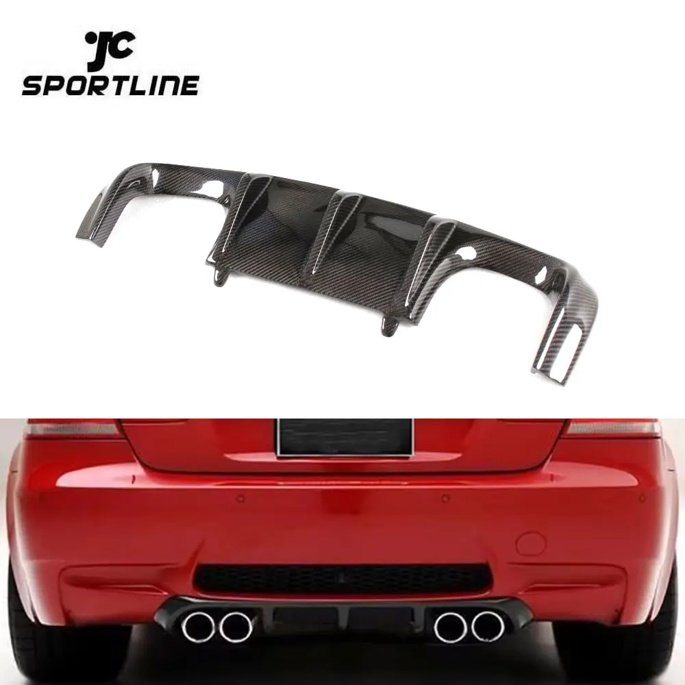

Carbon Fibre E92 Exhaust Rear Diffuser For BMW E92 M3 Bumper