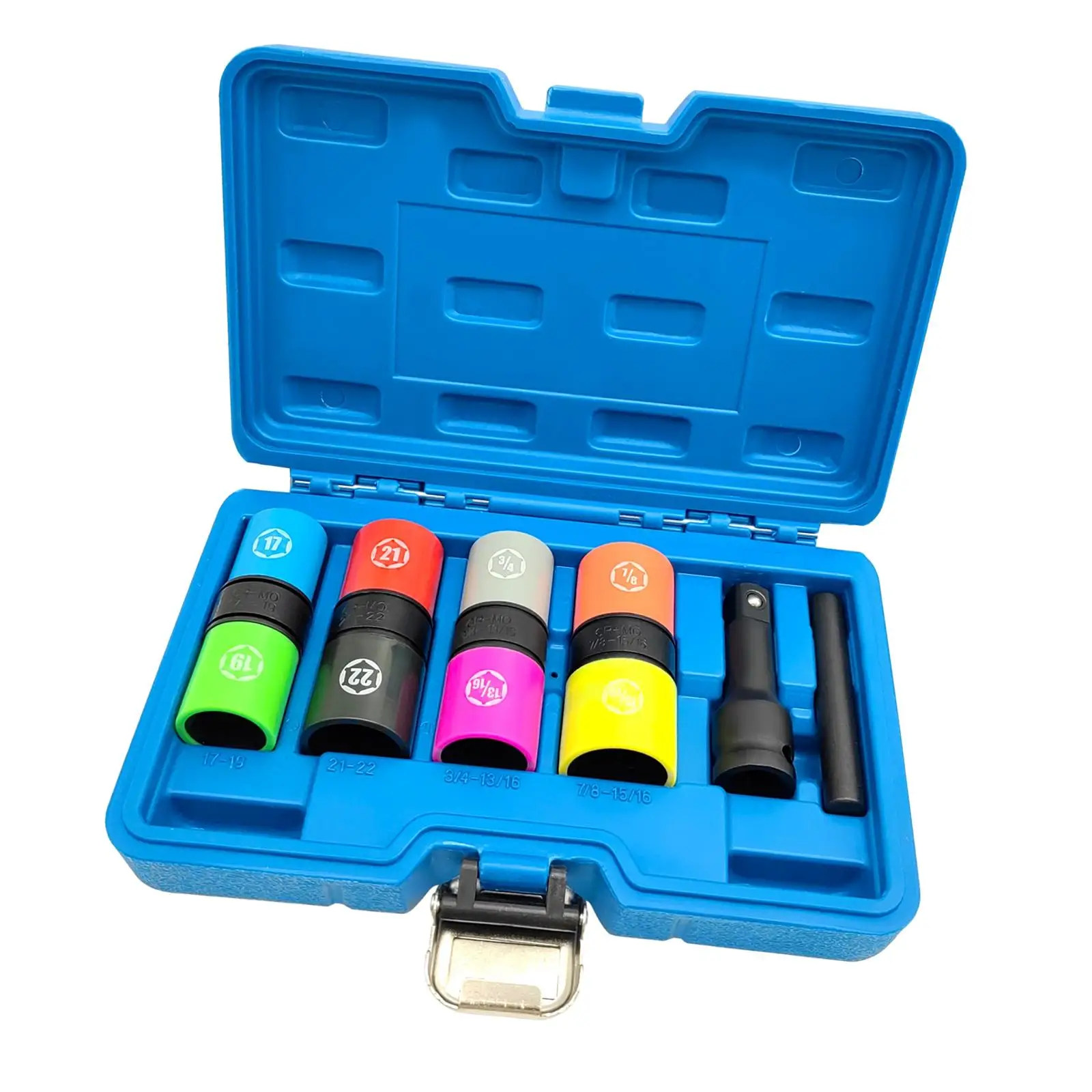 Lug Nut Socket Set Impact Deep Socket Premium 1/2-inch Drive Wheel Impact Flip