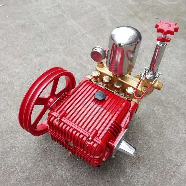 

Насос плунжерный 4-цилиндровый HL-100, 3-цилиндровый насос-распылитель с высоким напором, водяной насос для удаления пыли, машина для распыления тумана