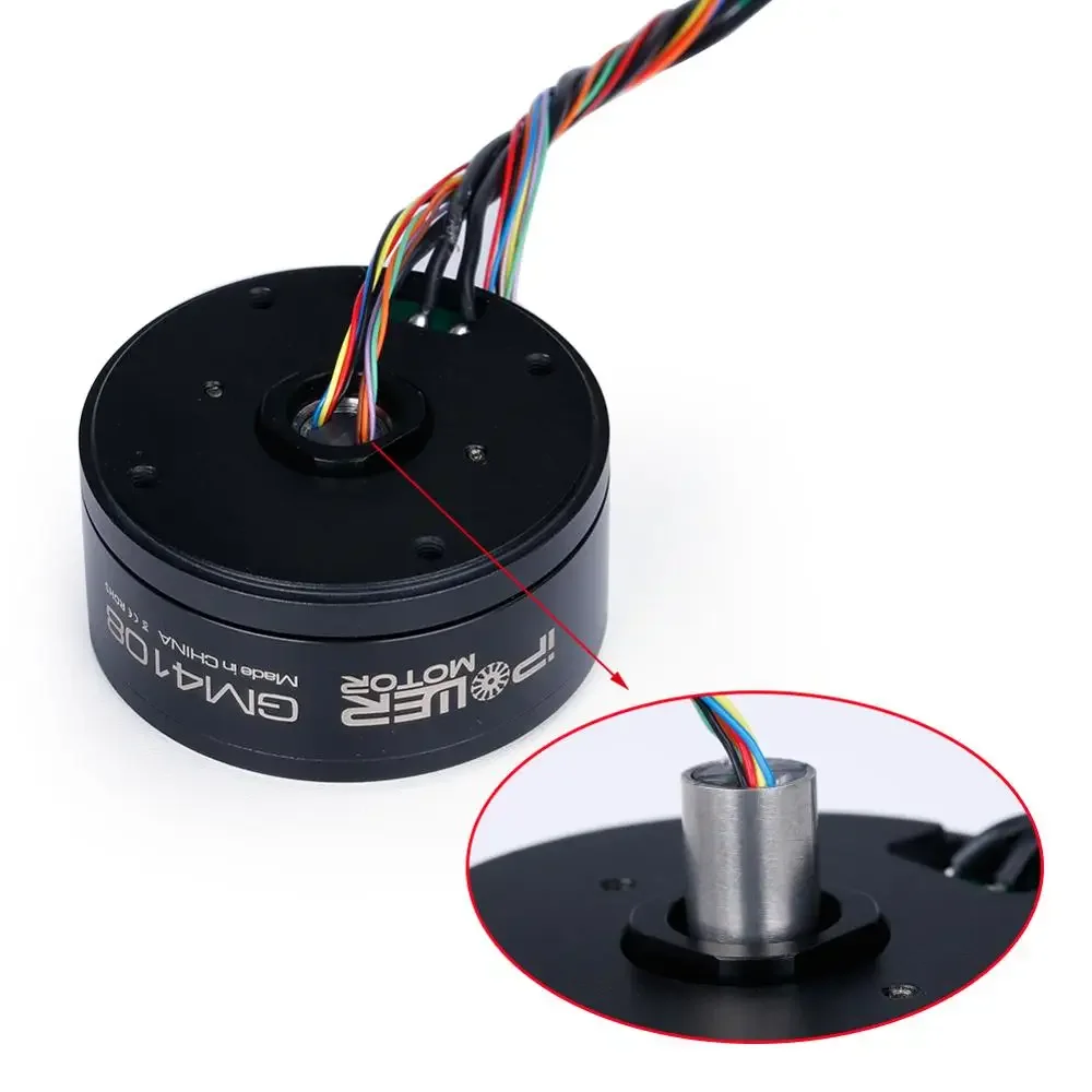 iFlight iPower Gimbal Motor GM4108H-120T UAV-Pod-Motor / Plattenspieler Airborne Lidar Pod-Motor mit AS5048A-Encoder / Encode-Alu-Gehäuse