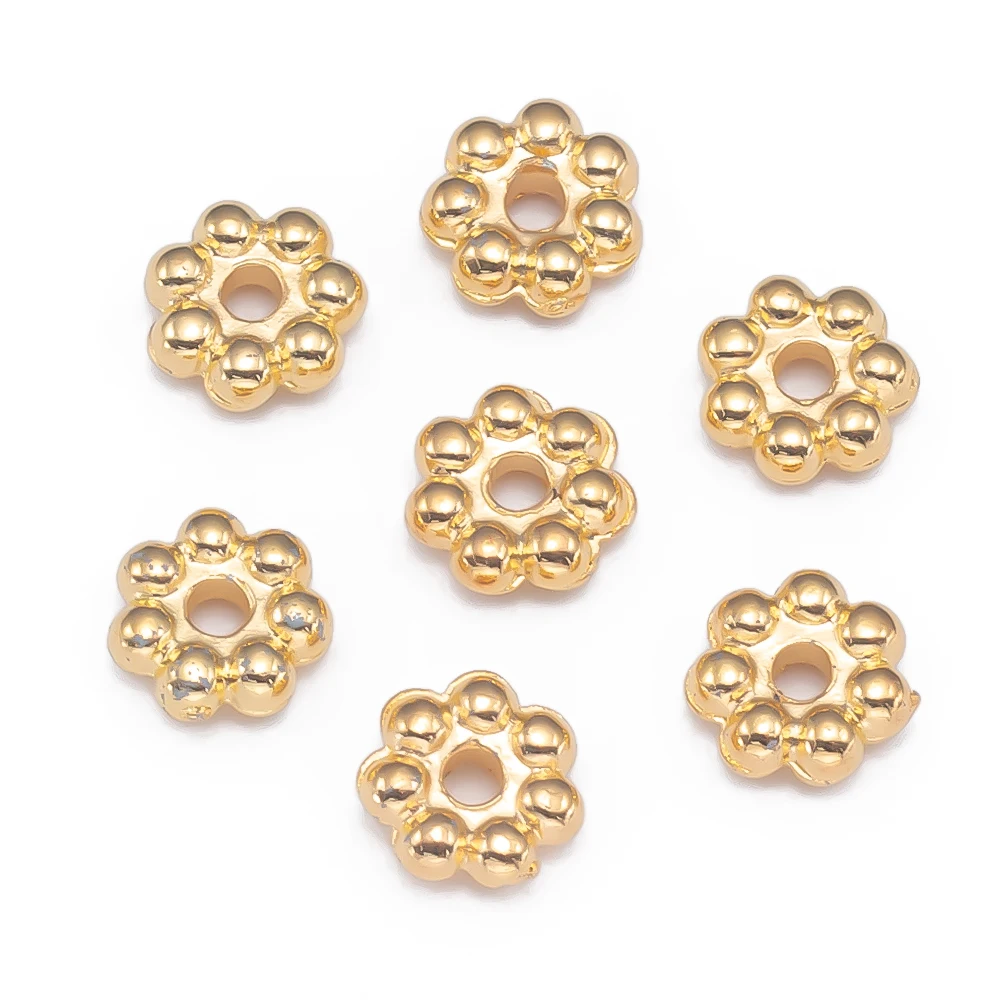 حوالي 200 قطعة CCB البلاستيك ندفة الثلج خرزة مباعدة زهرة مبعثر حبة قبعة ل سوار ذاتي الصنع إبرة الموضوع صنع المجوهرات الملحقات #3