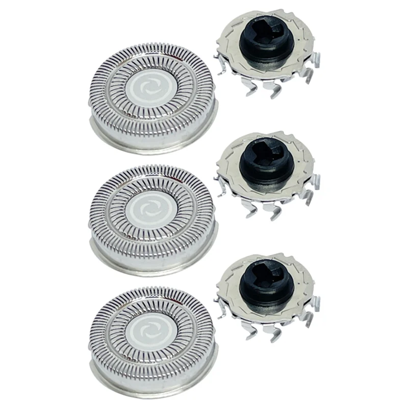 A84G-3PCS For FLYCO FR12 FS966 FS927 FS900 FS901 Electric Shaver Head Replacement Shaver Cutter Head Replacement Parts Accessori