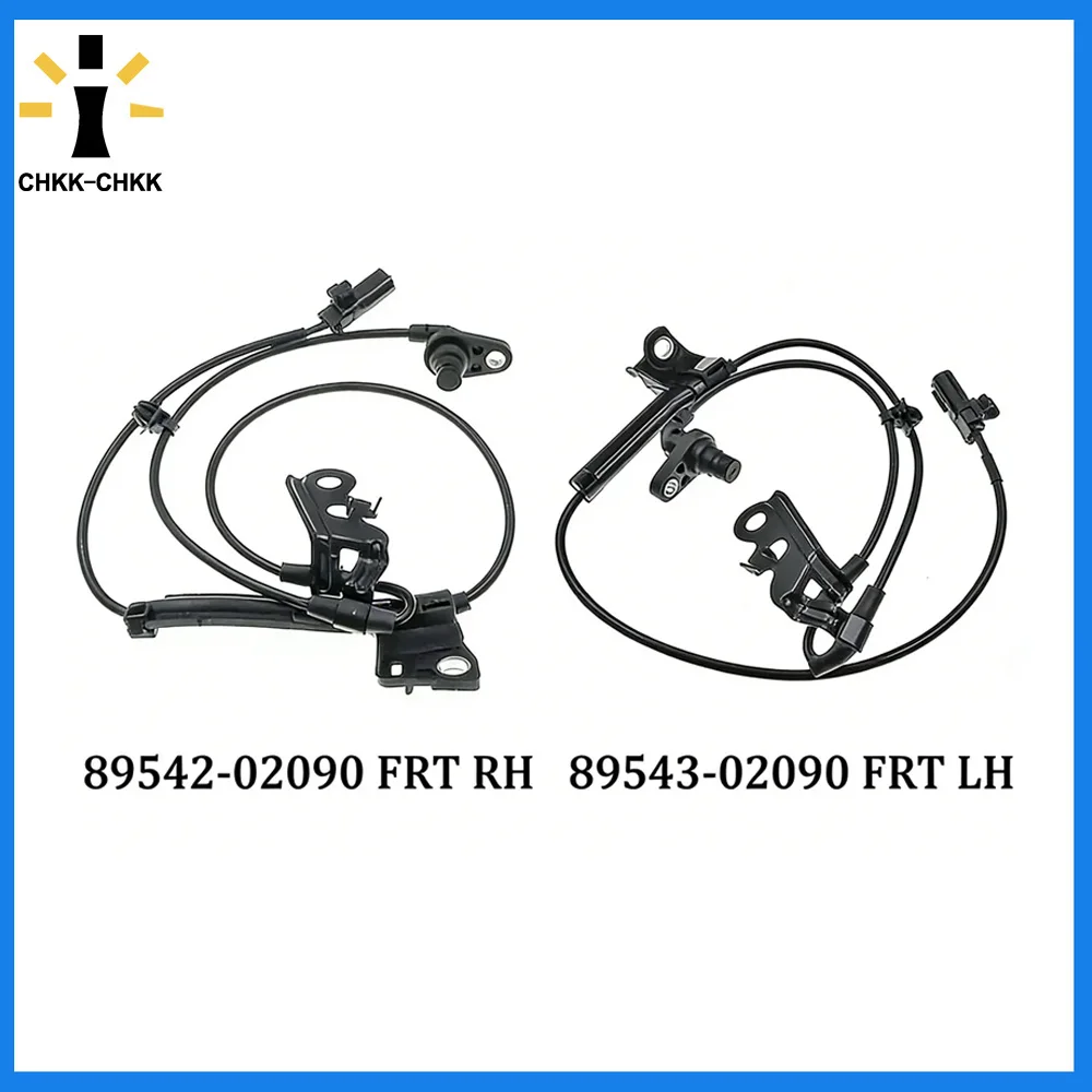 Sensor de Velocidade da Roda ABS Frontal Direito Esquerdo 89542-02090 89543-02090 Para Toyota Corolla 09-2012 2014-2018 Matrix 2009-2013