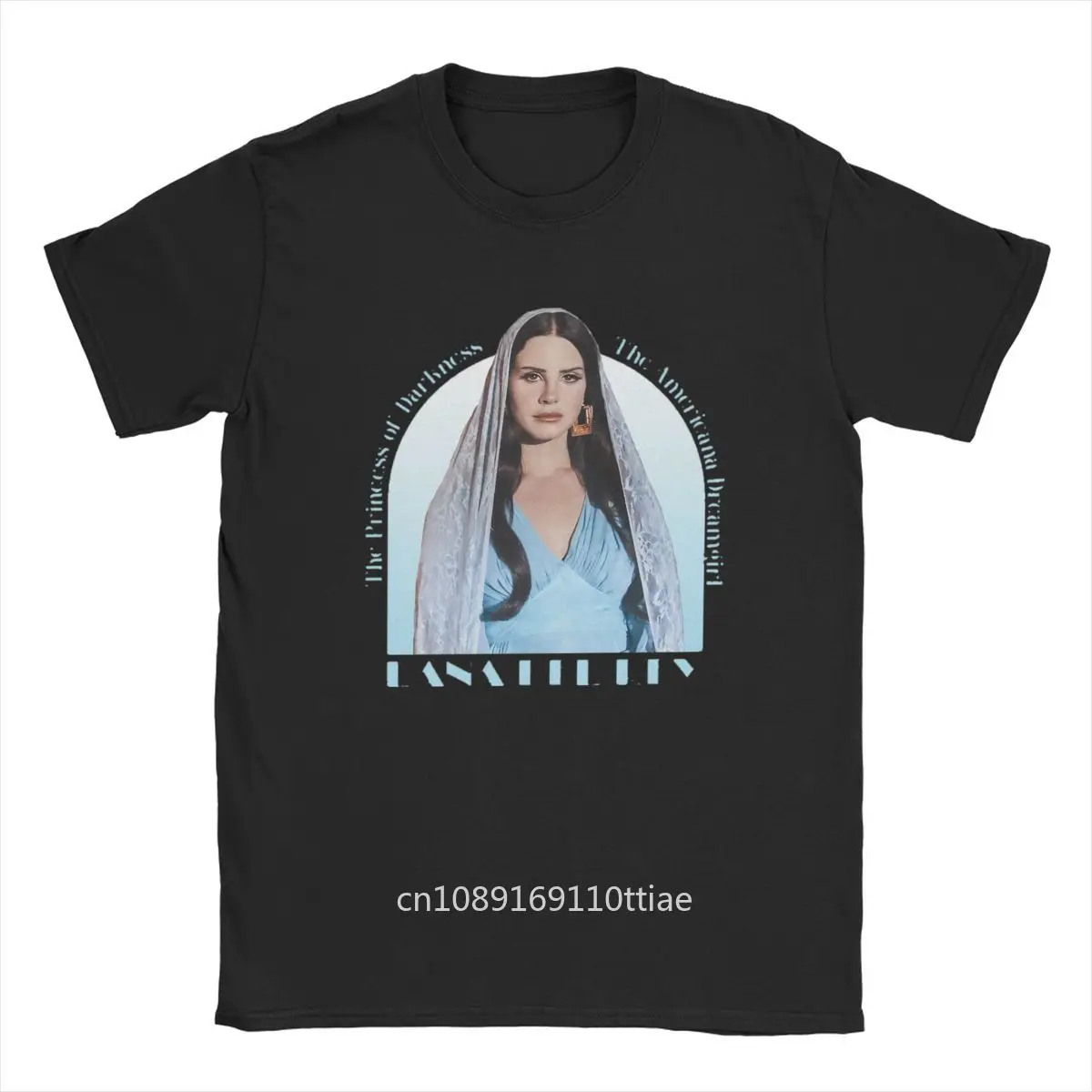 LANA DEL REY Honeymoon T-Shirts for Men Casual Pure Cotton Tees Round Collar Short Sleeve T Shirts Graphic Clothes