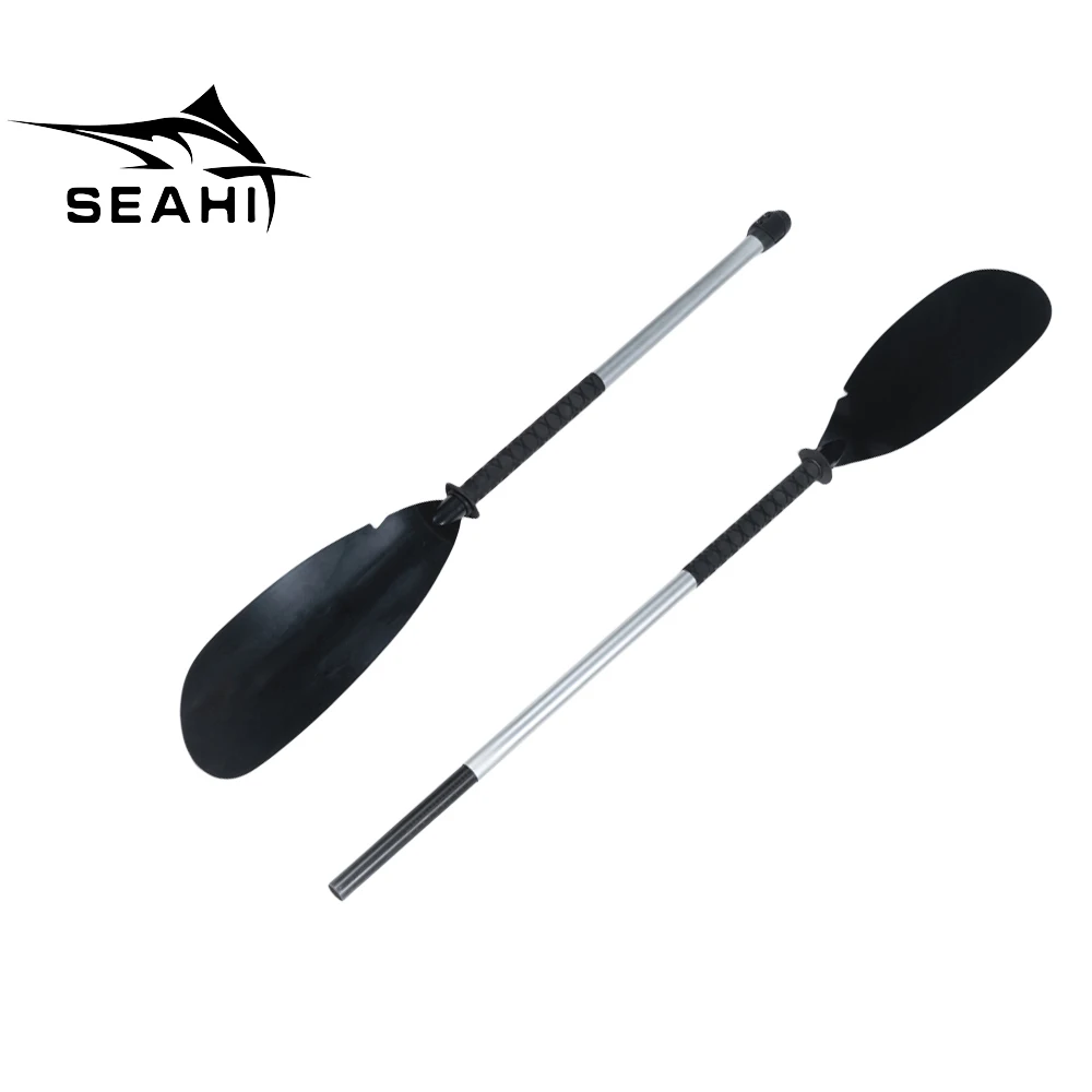 

2023 New Kayak Paddle Black Barbed type ABS Double Paddles Matte Aluminum Rod Kayak Surfboard Accessories Rowing Tool Boat Oars