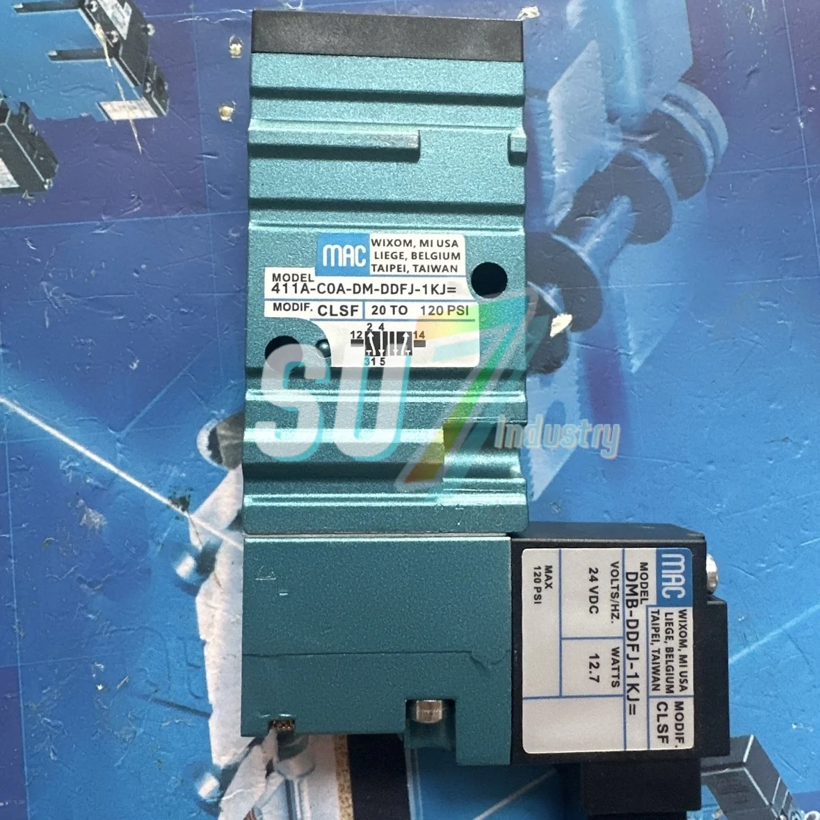 411A-C0A-DM-DDFJ-1KJ 411A-C0A-DM-DJBJ-1JB โซลินอยด์วาล์วใหม่ในโกดัง