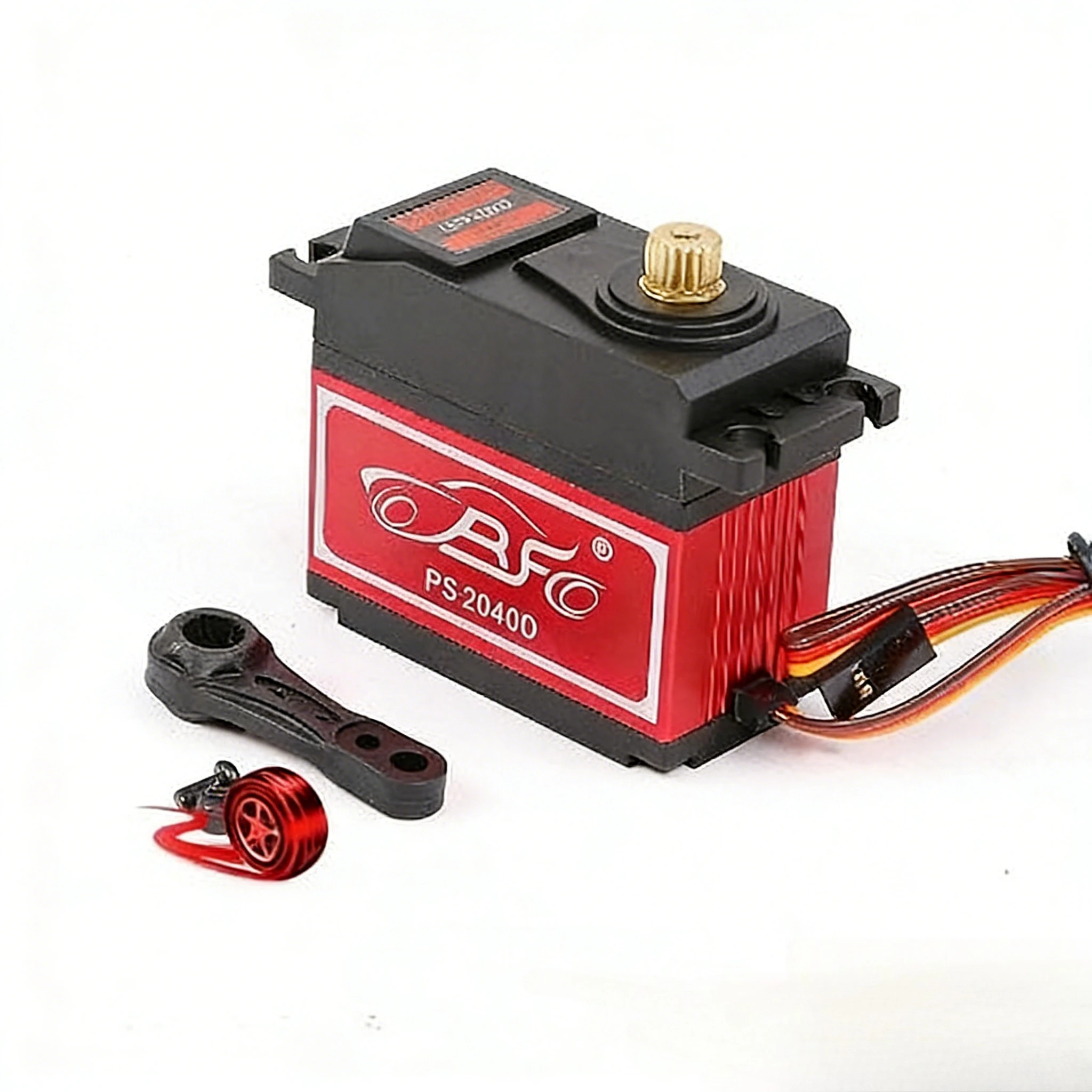 40 kg Gas-/Lenkservo mit hohem Drehmoment für RC-Autos im Maßstab 1:5, kompatibel mit Baja 5B/MCD F5 (Teilenummer: 63016)