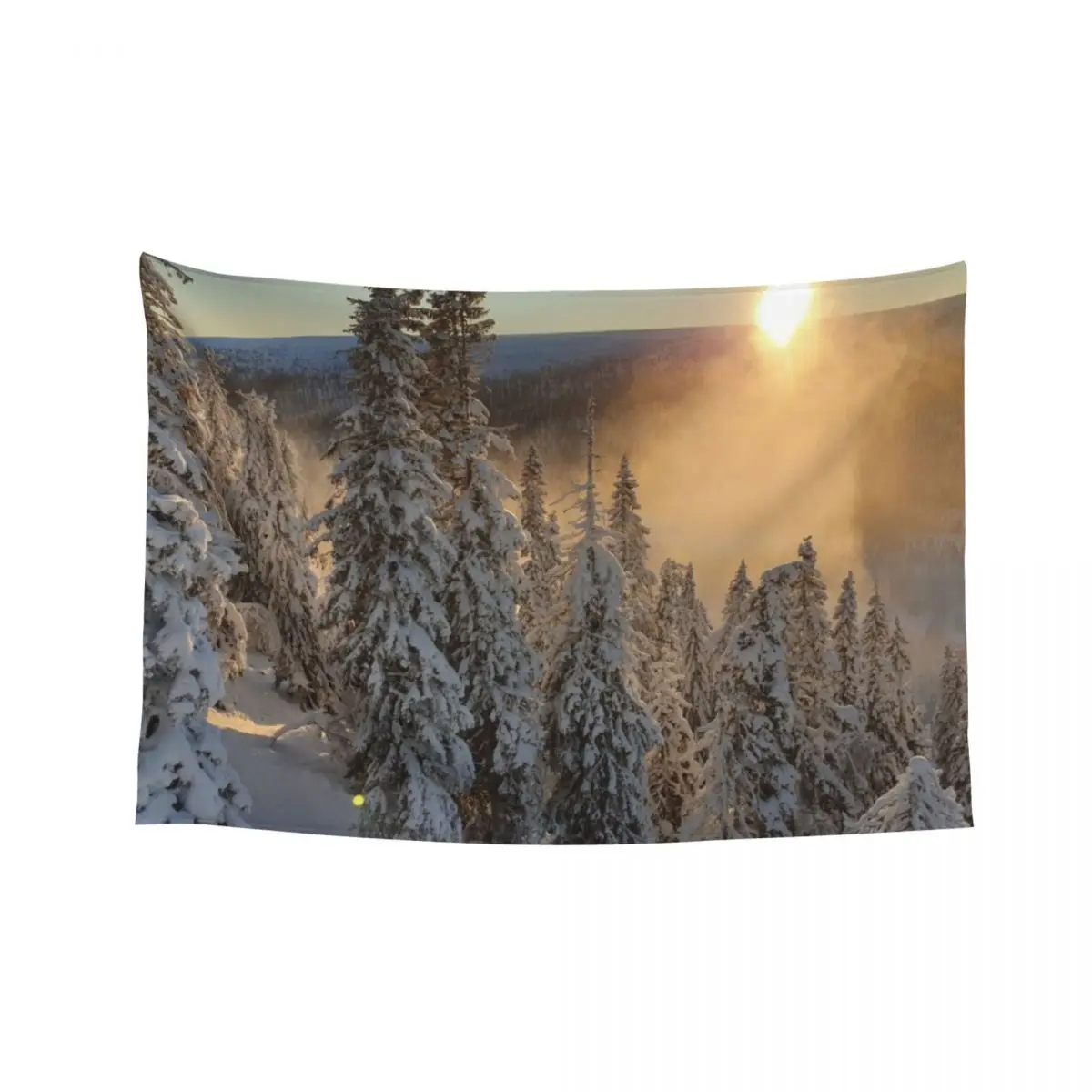

Winter in the swedish "Dalafjllen" Tapestry Home Decorations Aesthetic Wallpaper Room Decoration Aesthetic Tapestry
