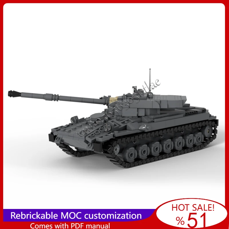 

624 детали PT-85 световой танк-амфибия, модель прототипа MOC, строительные блоки, кирпичи, креативная сборная игрушка для детей, популярный подарок