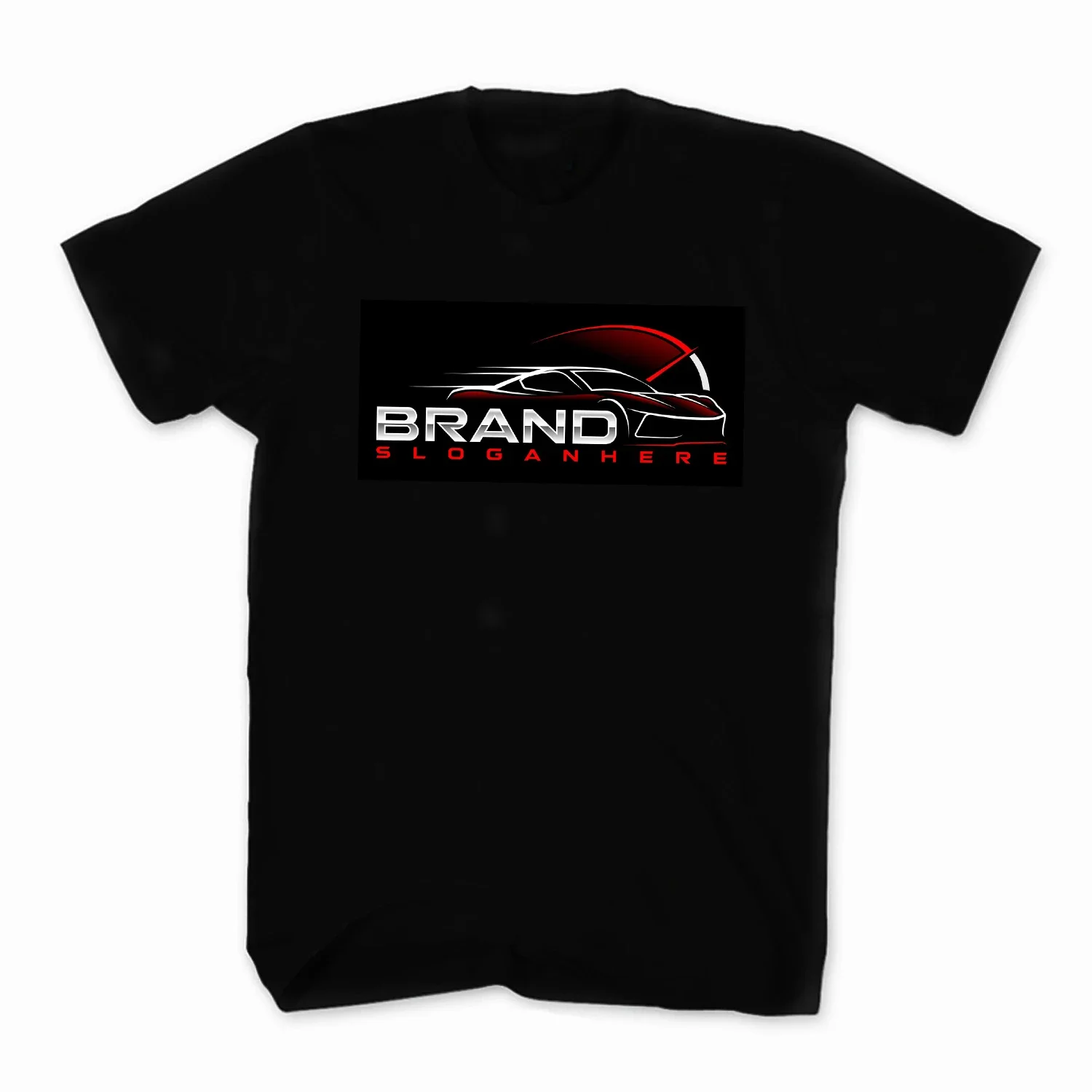 

Sport Car Auto Speed Racing Vector Illustration Automotive T-Shirt 100% Cotton O-Neck Summer Short Sleeve Casual Mens T-shirt