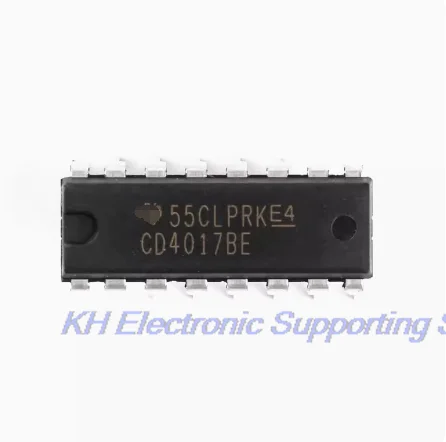 10Pcs CD4017BE CD4001 CD4007 CD4011 CD4012 CD4013 CD4017 CD4027 CD4046 CD4047 CD4049 CD4050 CD4051 CD4052 DIP16 DIP14 IC Chip