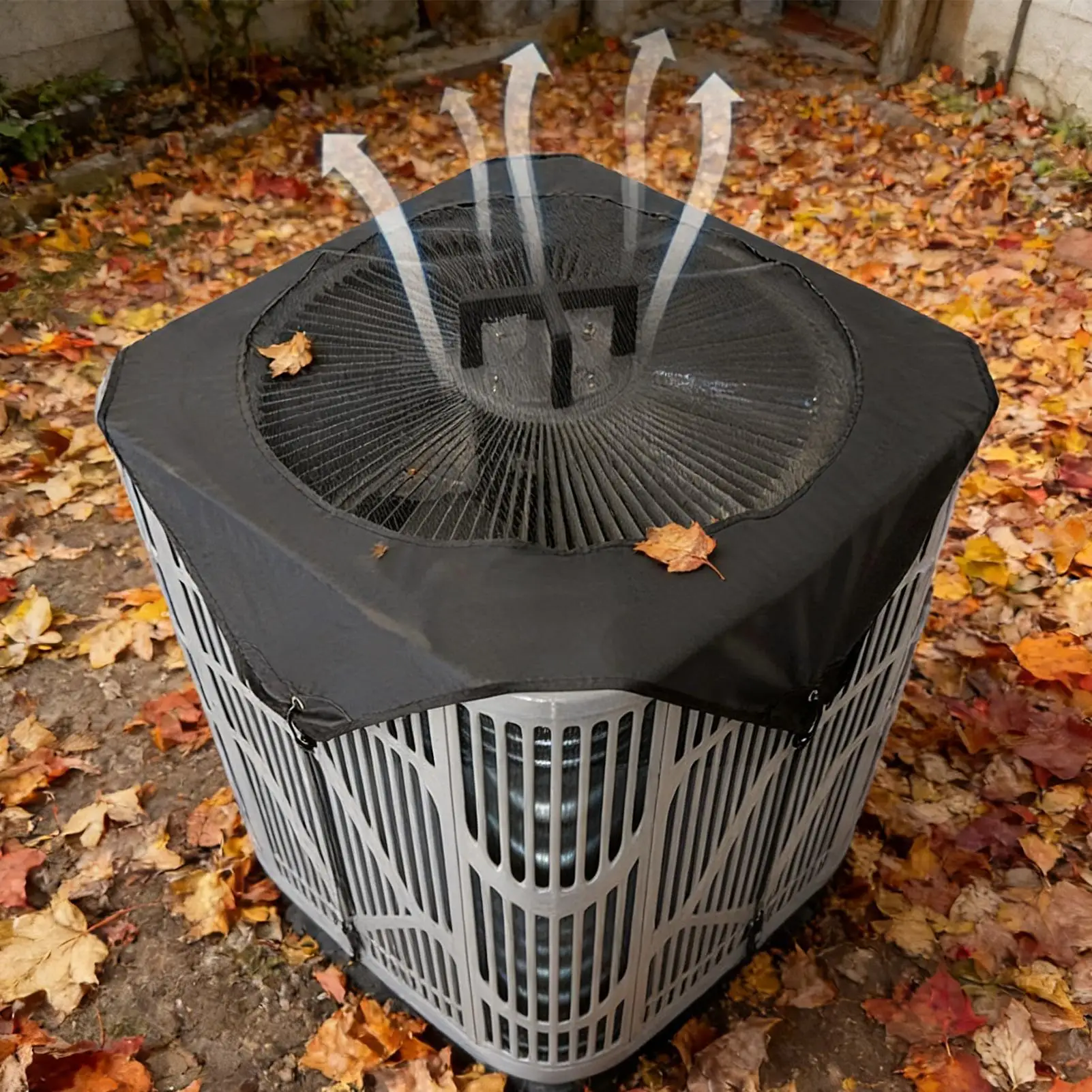 

Air Conditioner Covers For Outside Units 36x36inch Universal Weatherproof Dustproof Protection Outside AC Units Mesh Cover For