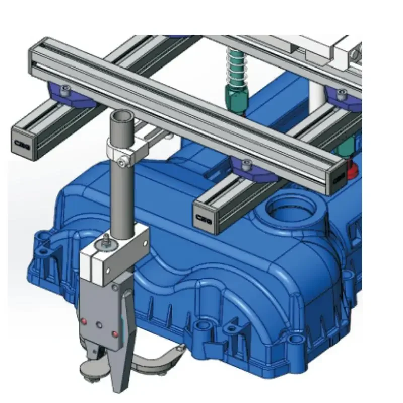 Penarik Gripper Sprue dengan Sensor