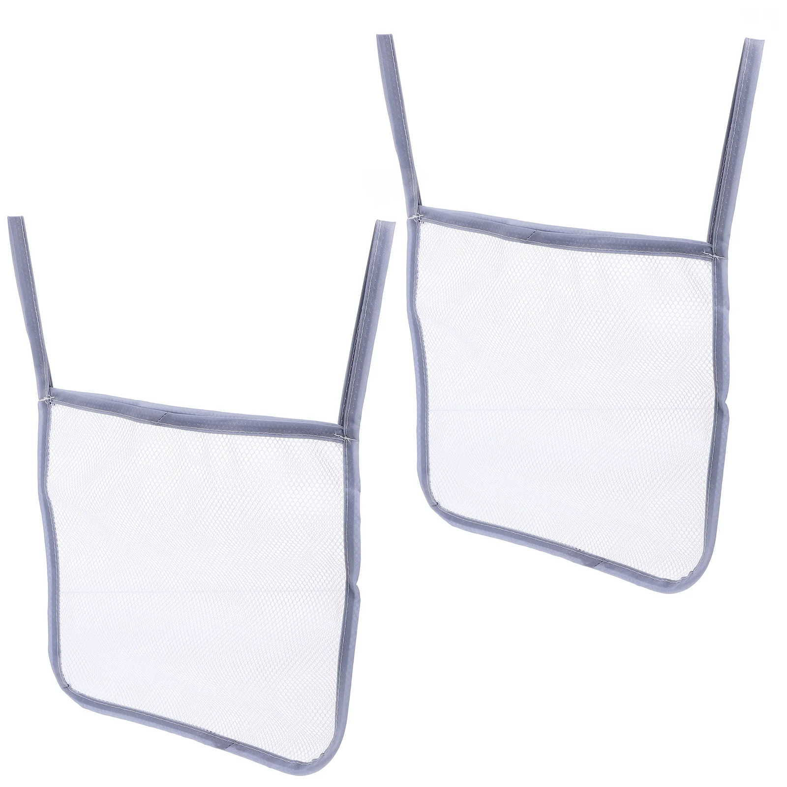 

2 шт. сетчатая сумка для хранения коляски, большая вместимость, подвесной органайзер для детской коляски, прочная, легкая, портативная, боковая сумка на слинге