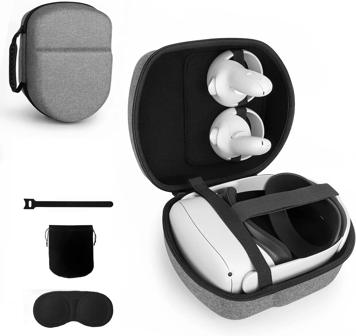 Opbergtas voor Quest 3/2 VR-bril, draagtas, Meta Quest3/2 Headset beschermdoos passend Quest 2/Meta Quest 3-opbergdoos