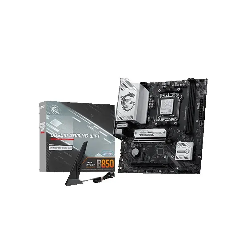 MSI B850M GAMING WIFI Nova placa-mãe AMD B850 Ryzen 9000 8000 7000 Series CPU Socket AM5
