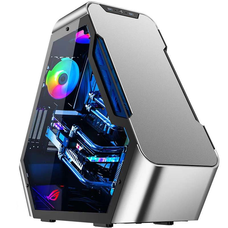 TR03-G/A ATX main chassis E-sports water-cooled game Personalized ATX version glass panel Computer case