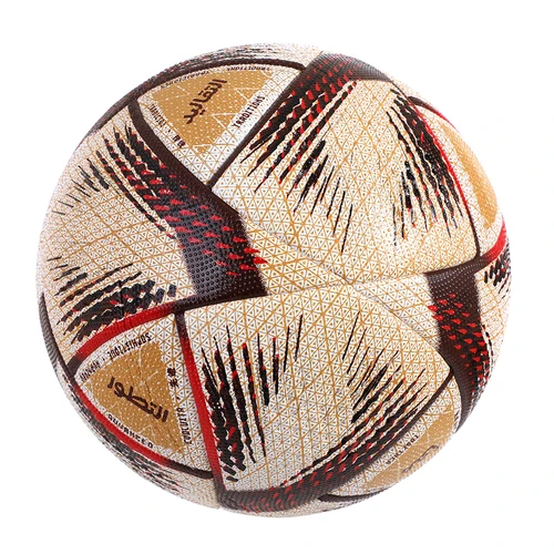 Imagen 2 del producto 2022 Balón de fútbol de alta calidad Tamaño oficial 5 Material de PU Sin costuras Resistente al desgaste Entrenamiento de partido Fútbol Futbol Voetbal Bola