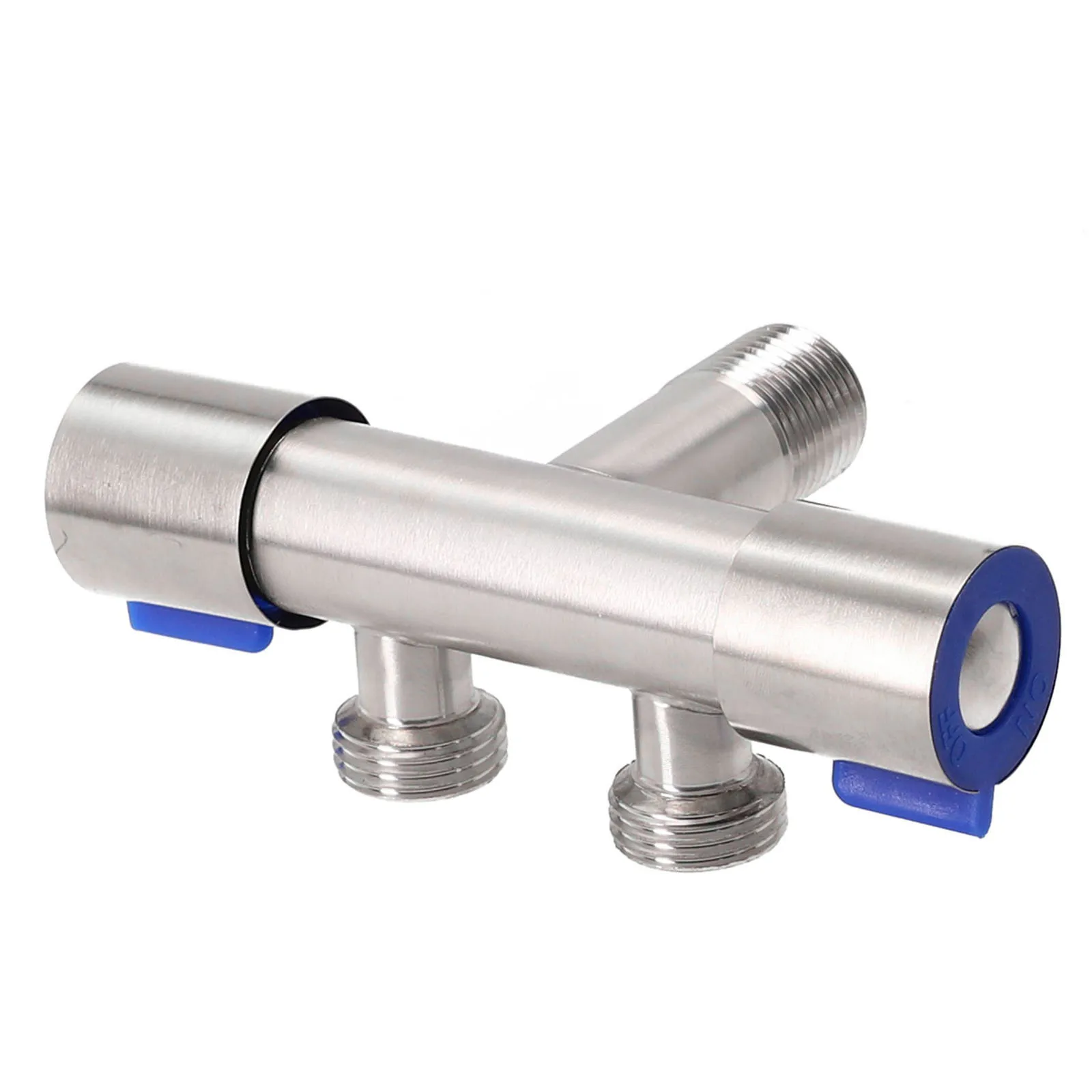 

Bathroom Faucet Dual Control Double Handle Stainless Steel Cold Water Faucet For Bathroom Washing Machine Replacement Parts