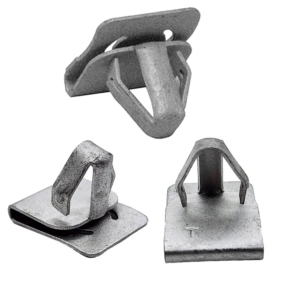 

4 шт. передняя защитная пластина масляного фильтра, дверной зажим для панели доступа OEM W715288-S439, зажим для передней защитной пластины, подходит для Ford F150 2011-2020