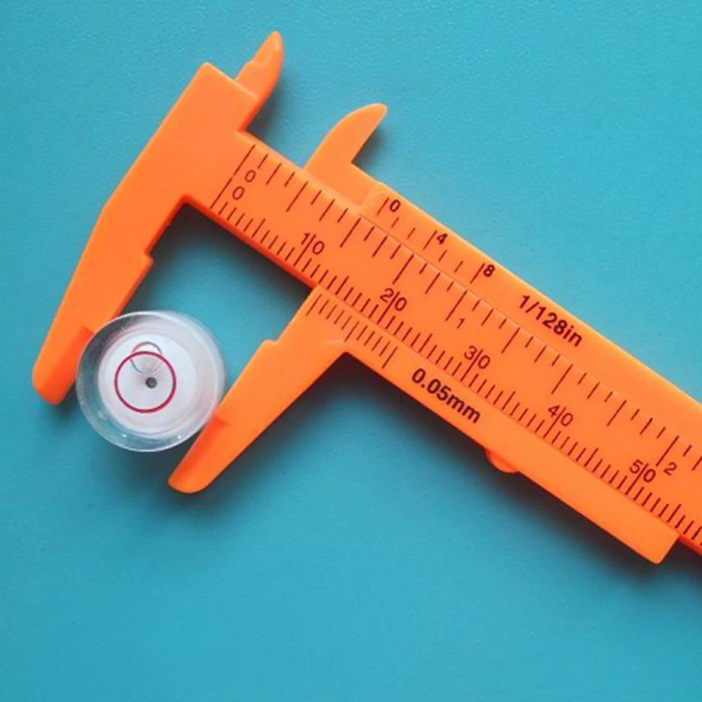 

1PC Mini Caliper 80mm Strong Plastic Lightweight Internal External Step Depth Gauge Tool for Jewelry Industrial