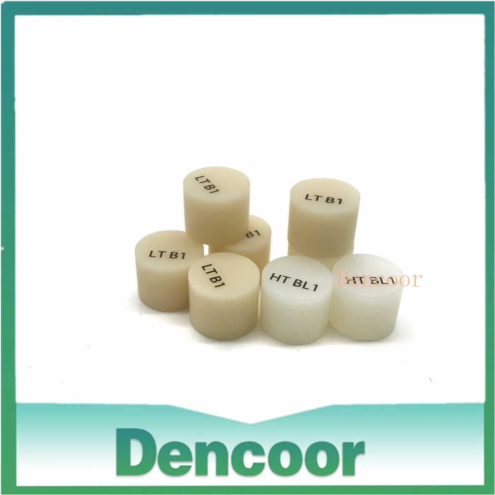 

10 Pieces Dental Laboratory Glass Ceramic Ingot (Press Lithium disilicate) (LT-BL2/LT-BL3/LT-BL4)