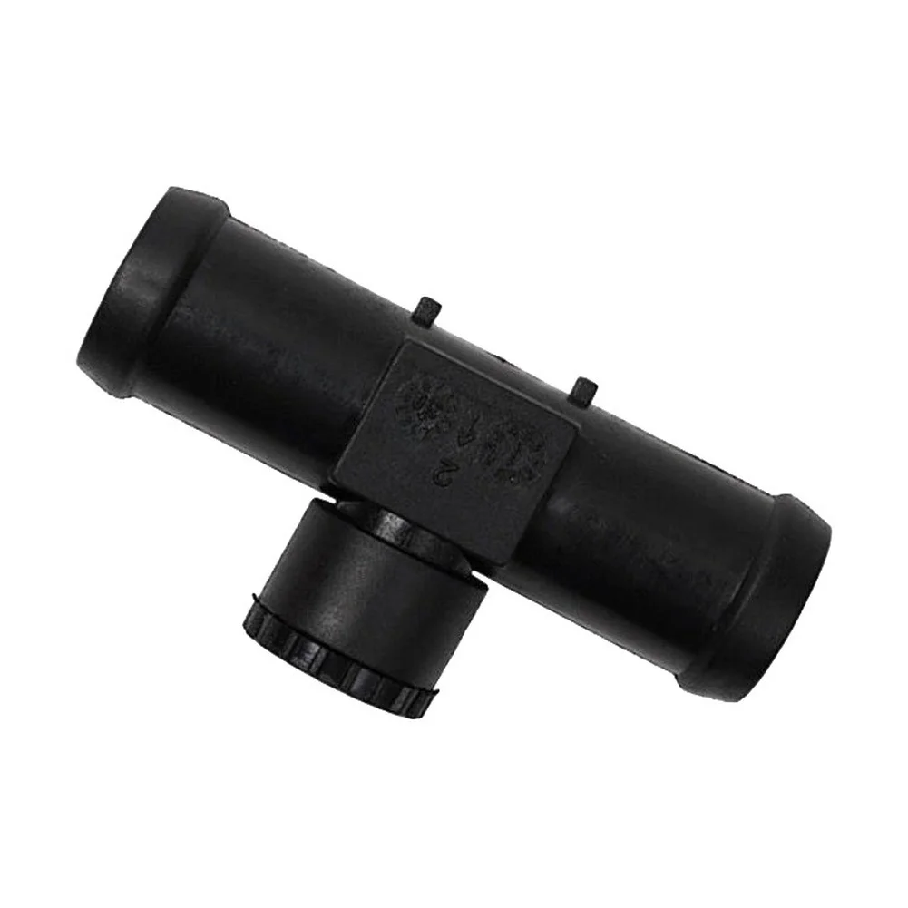 For Car Engine Repair Black Heater Hose Connector Hose Engineering Plastic Build Leak Prevention Design Secure Connection Type